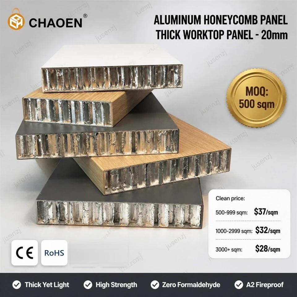 Professional Manufacturer 20mm Aluminum Honeycomb Core Panel For Worktop suppliers Professional Manufacturer 20mm Aluminum Honeycomb Core Panel For Worktop suppliers